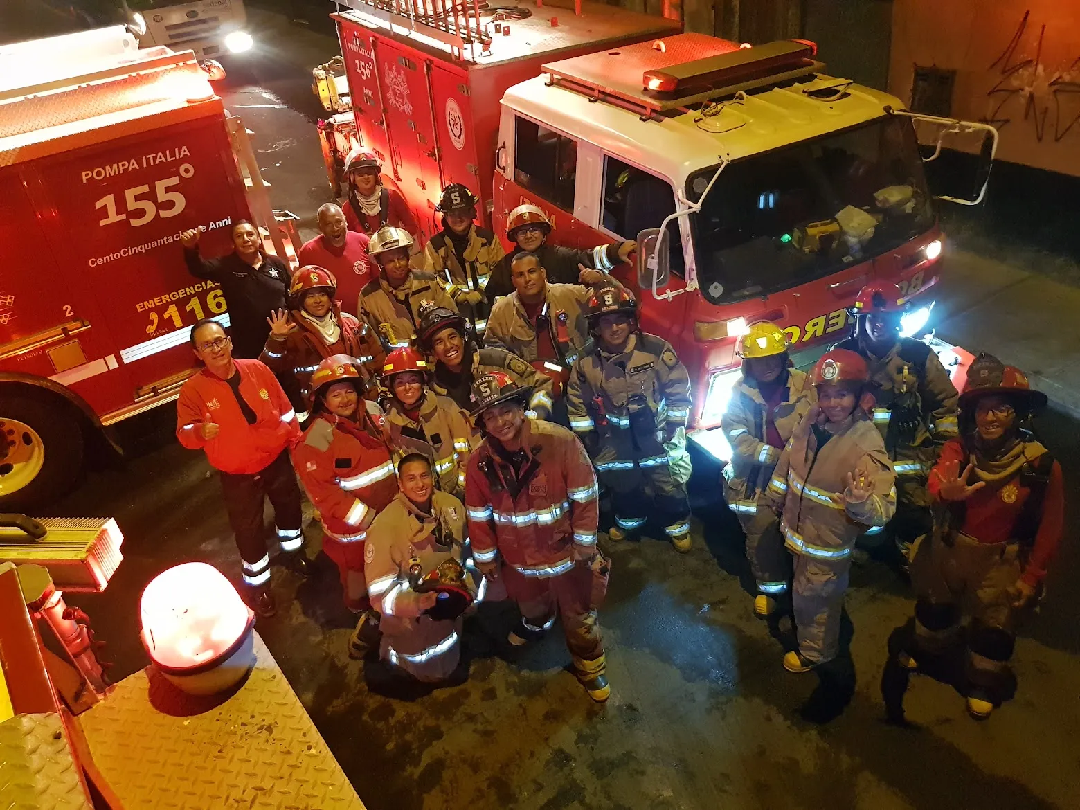 Bomberos Italia N° 5 - Acción